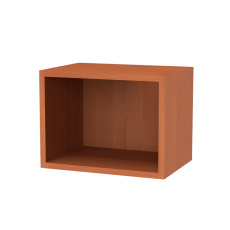 NÁBYTEK MIKULÍK s.r.o. CUBE 6 - horní závěsná skříňka otevřená, 40x30cm Dekor: olše NÁBYTEK MIKULÍK s.r.o. CUBE 6 - horní závěsná skříňka otevřená, 40x30cm Dekor: olše