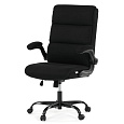 Kancelářské křeslo, houpací mechanismus, černá látka, KA-K3104 BK