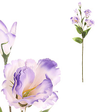 Eustoma - umělá řezaná květina, fialová Eustoma - umělá řezaná květina, fialová