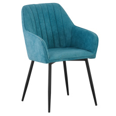 Designové křeslo, zelená/černá, VAJRO Designové křeslo, zelená/černá, VAJRO