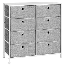 Komoda 80x30x82cm, kov, šedá, AUK-E1024 GREY Komoda 80x30x82cm, kov, šedá, AUK-E1024 GREY