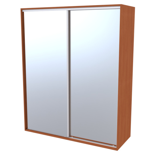 NÁBYTEK MIKULÍK s.r.o. FLEXI 2 - šatní skříň 2x zrcadlo, 180/200/220 x 220/240cm Šířka: 200cm, Výška: 240cm, Dekor: olše