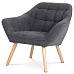 Křeslo, šedá, látka, AK-321 GREY2