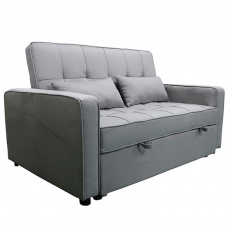 Rozkládací pohovka, šedá, FRENKA BIG BED NEW Rozkládací pohovka, šedá, FRENKA BIG BED NEW